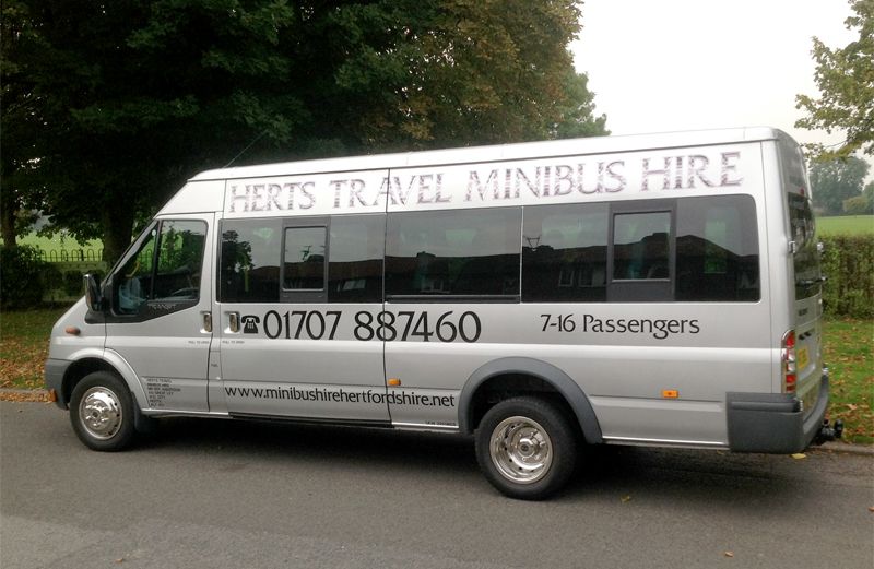 Minibus for Hire - 8 and 16 seaters available